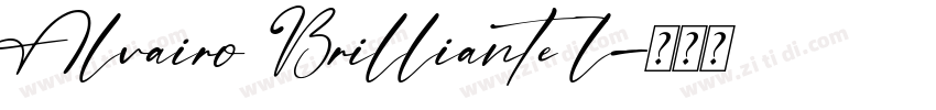 Alvairo Brilliante l字体转换